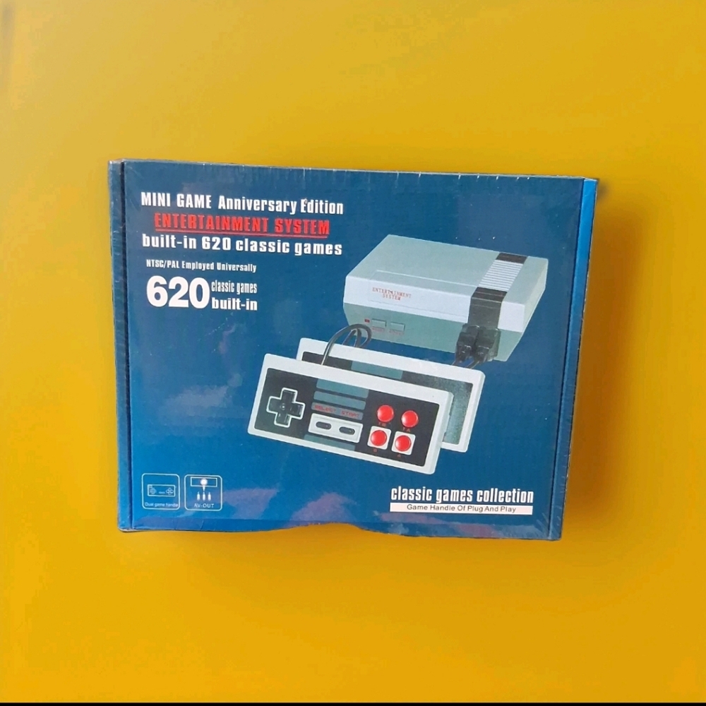 Mini Game Anniversary Edition Classic Entertainment System - Blue